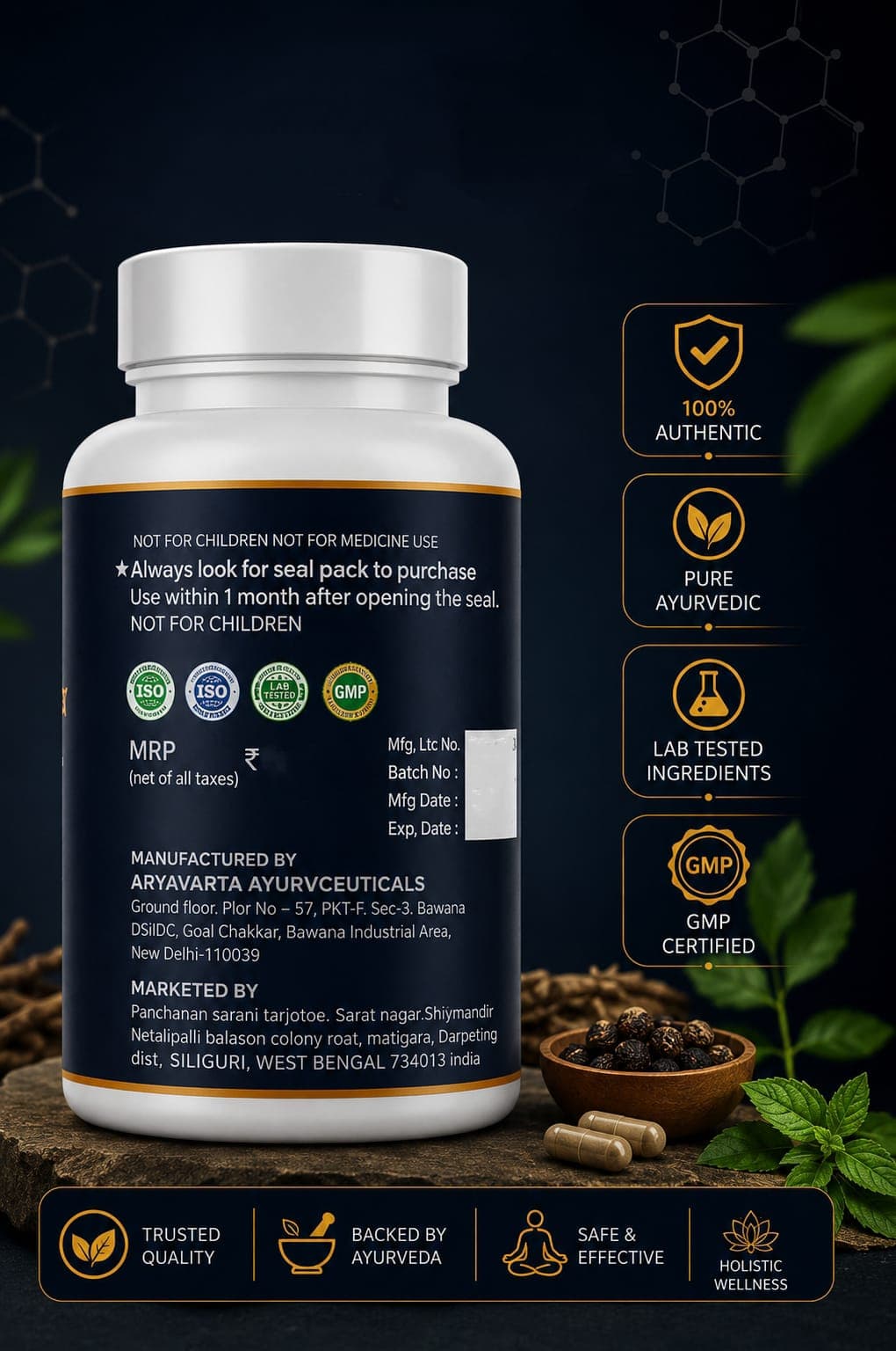 Joint Pain Care Capsule Back