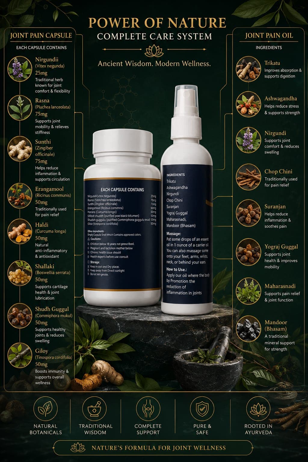 Joint Pain Care Combo Back