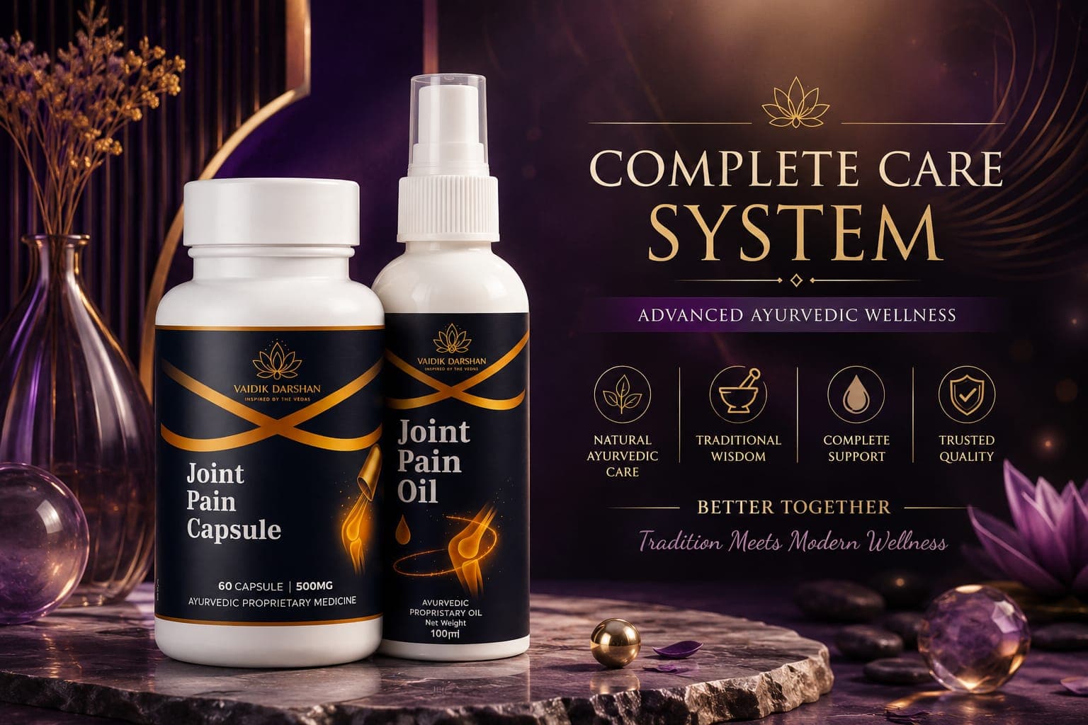 Joint Pain Care Combo Front