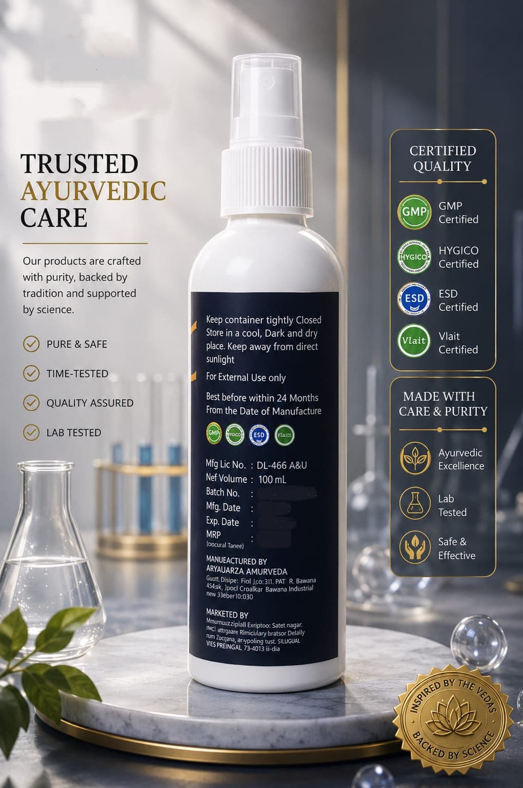 Joint Pain Care Oil Side