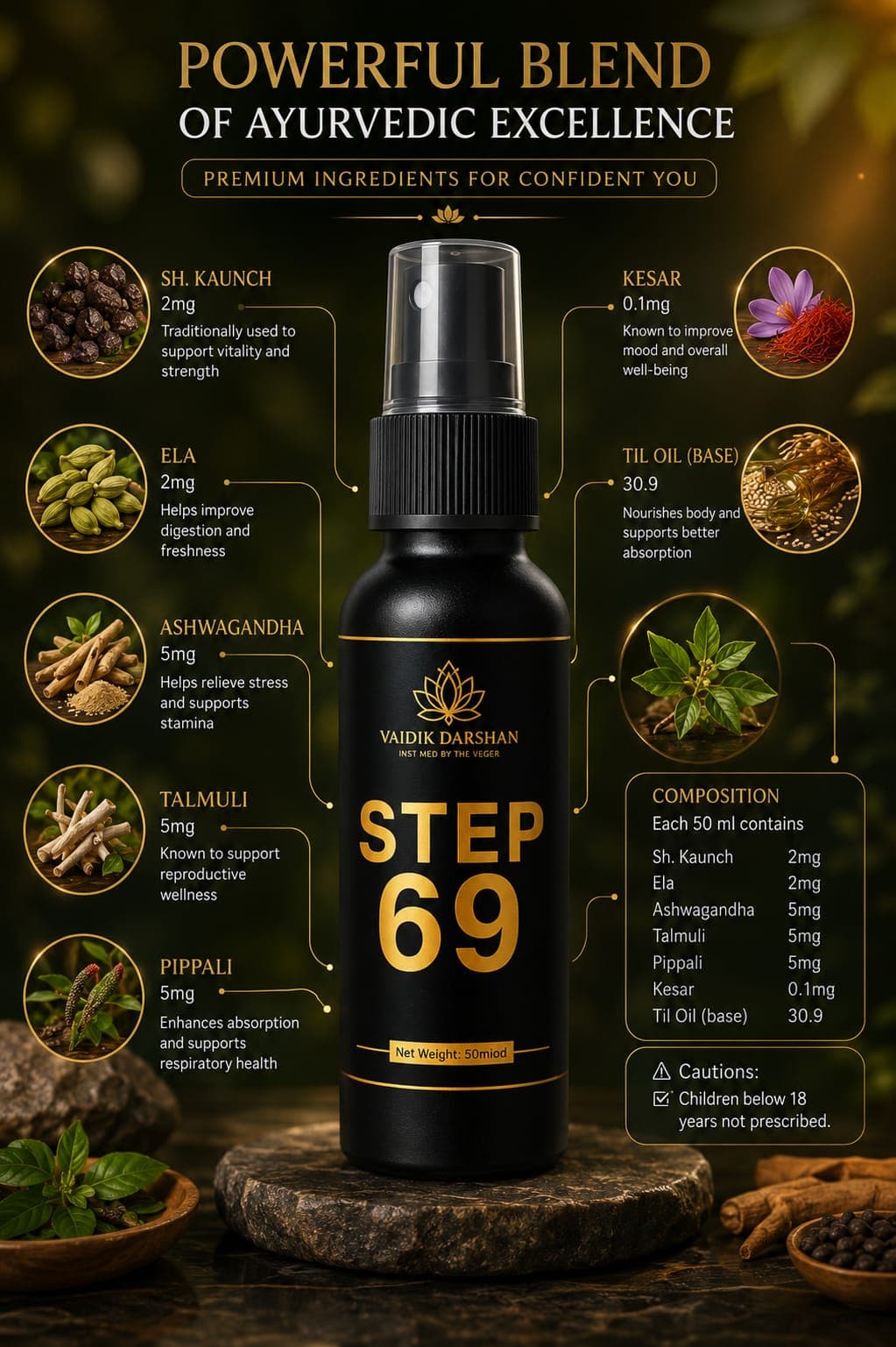 Step 69 Oil Back